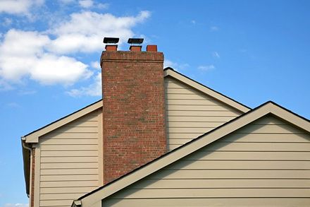 House Siding with Chimney — North Webster, IN — Lake City Builders II LLC