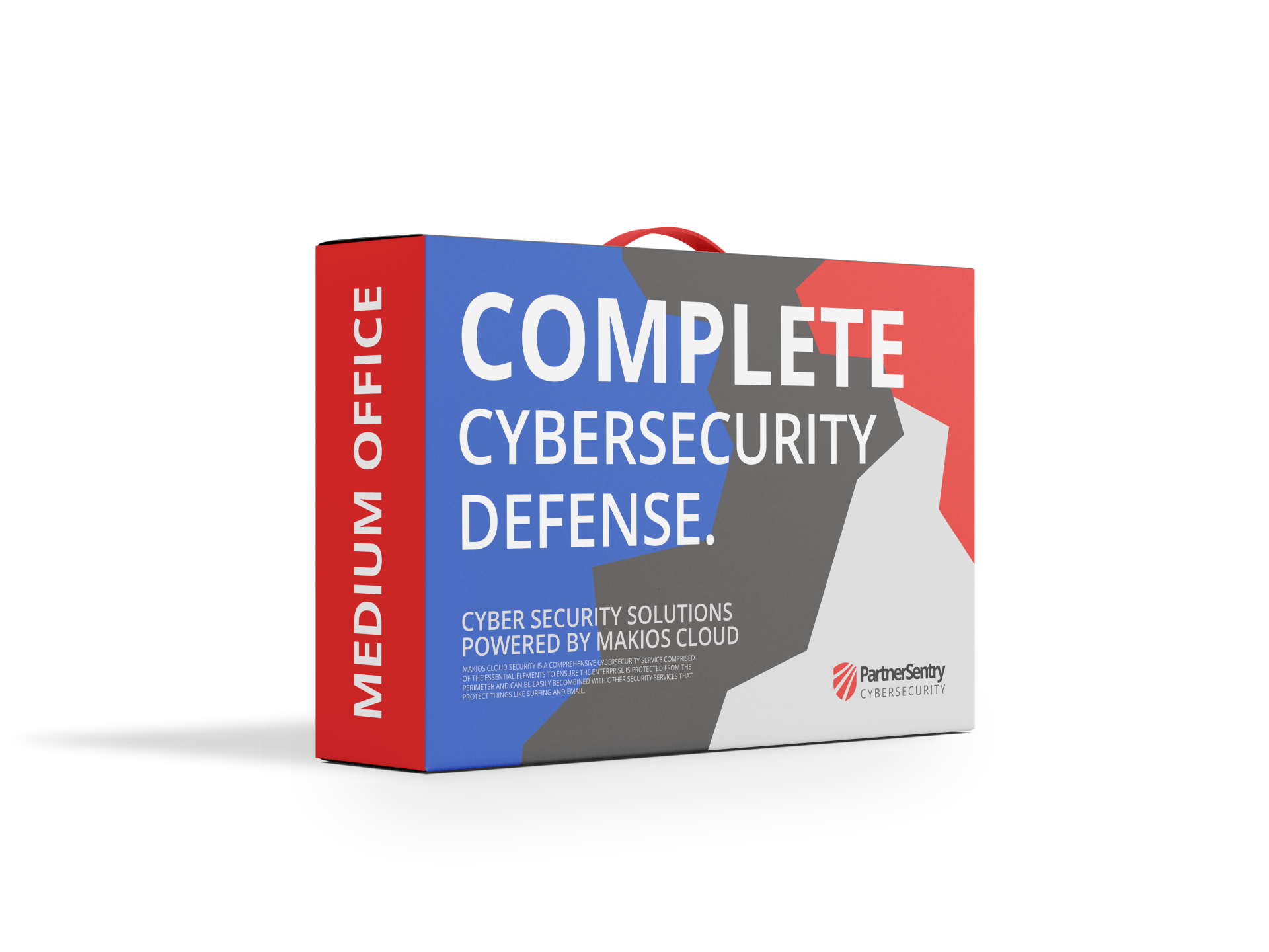 A box that says `` complete cybersecurity defense '' on it.