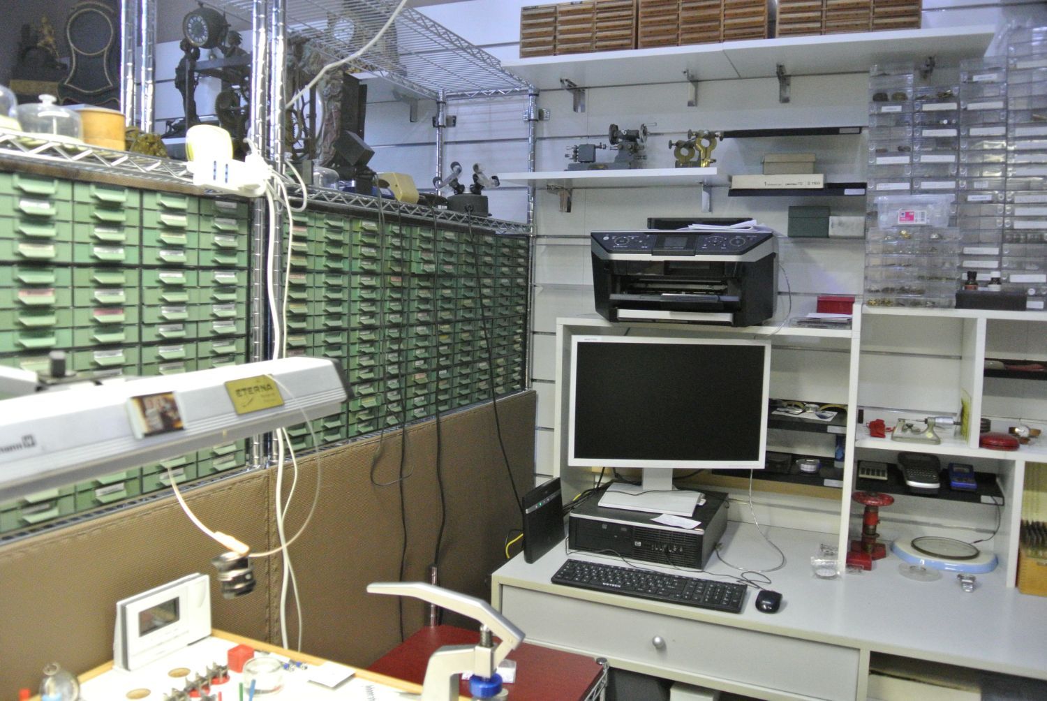 spazi interni del negozio