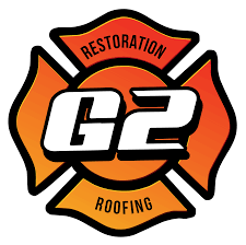 Logo for G2 Restoration Roofing