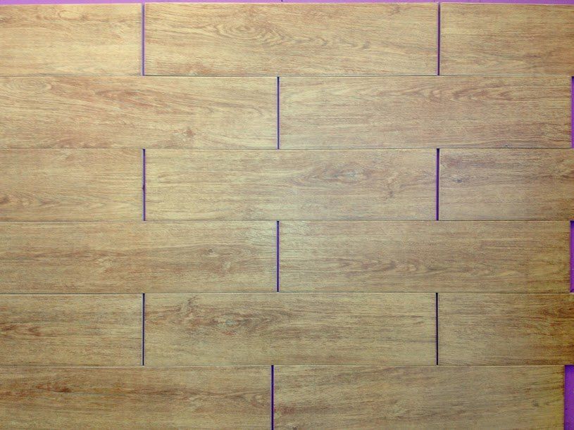 Wooden Tiles Pattern - Tile Floor in Whittier and Los Angeles, CA