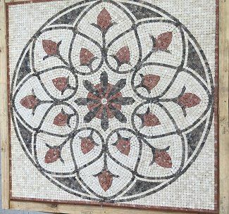 Mandala Design Tiles - Tile Floor in Whittier and Los Angeles, CA