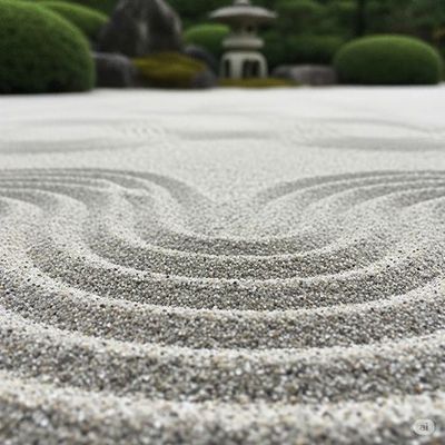 Arena para paisajismo