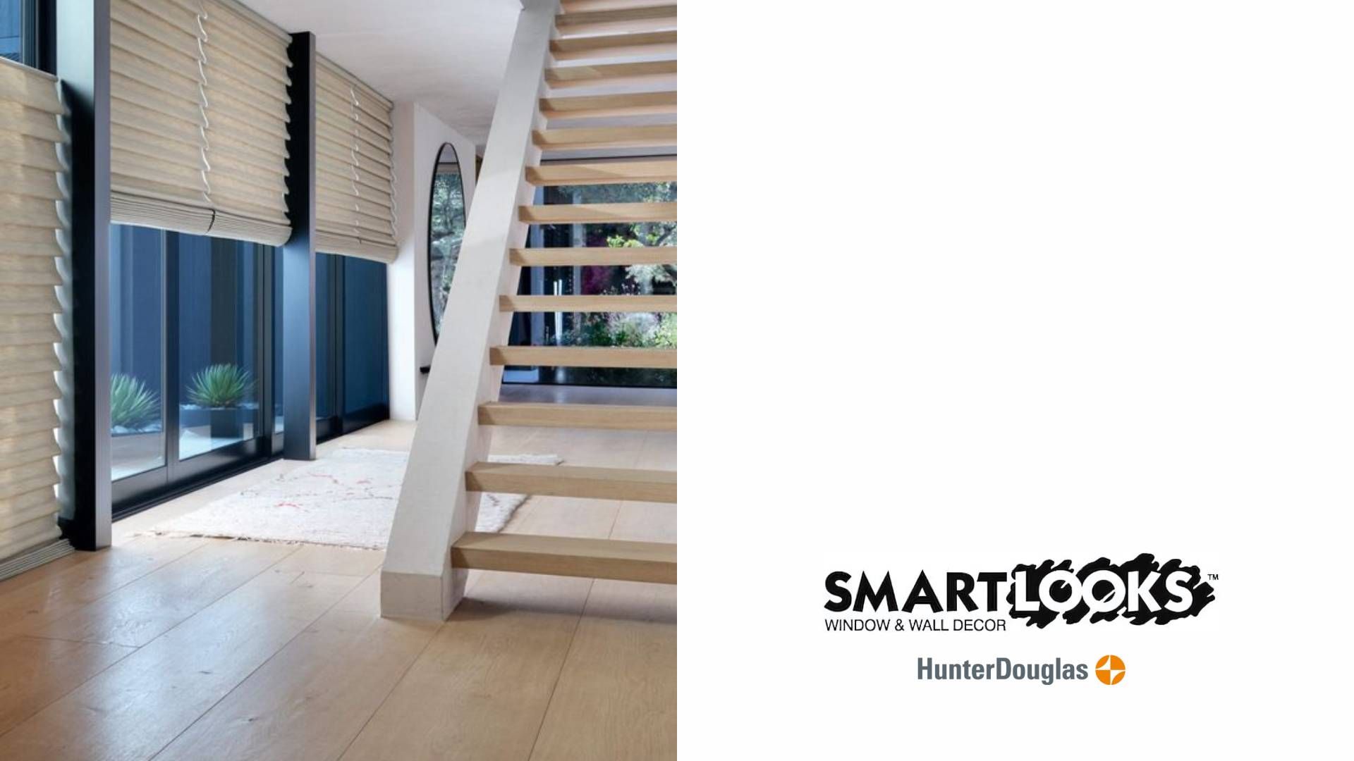 Hunter Douglas Vignette® Roman Shades ion a wide window near Richardson, Texas (TX)