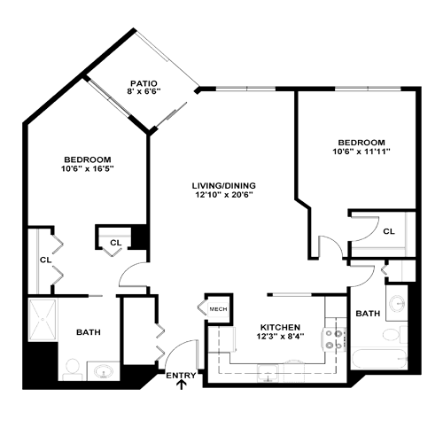 The Blair Floor Plans