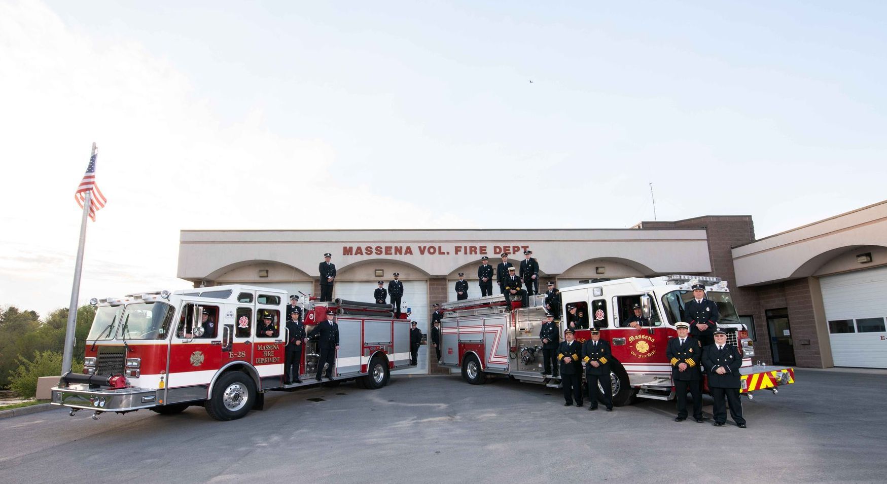 To The Massena Volunteer Fire Department Serving Massena