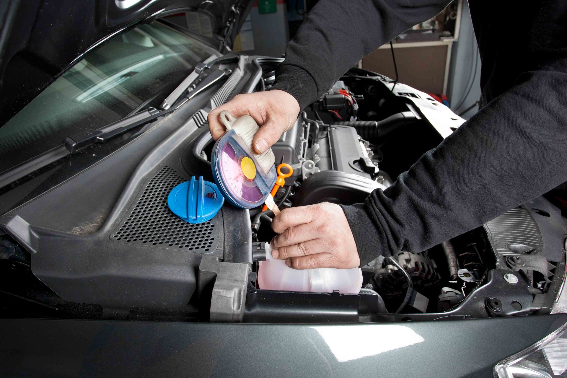 Checking The Radiator Antifreeze — Camas, WA — Phill Kassab's Auto Checking The Radiator Antifreeze — Camas, WA — Phill Kassab's Auto