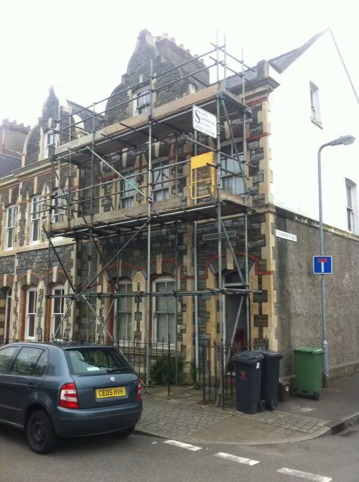 Our recent scaffolding project