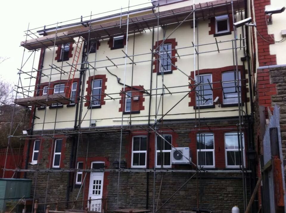 Our recent scaffolding project