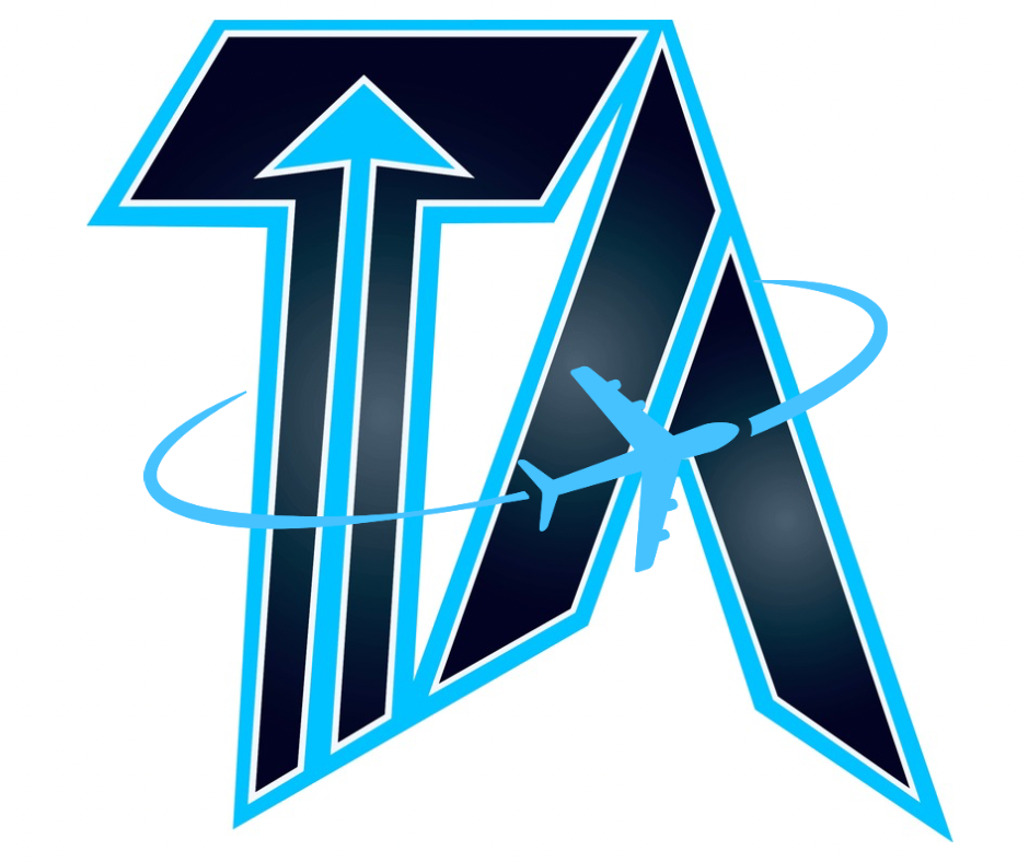 A stylized logo featuring the letters 