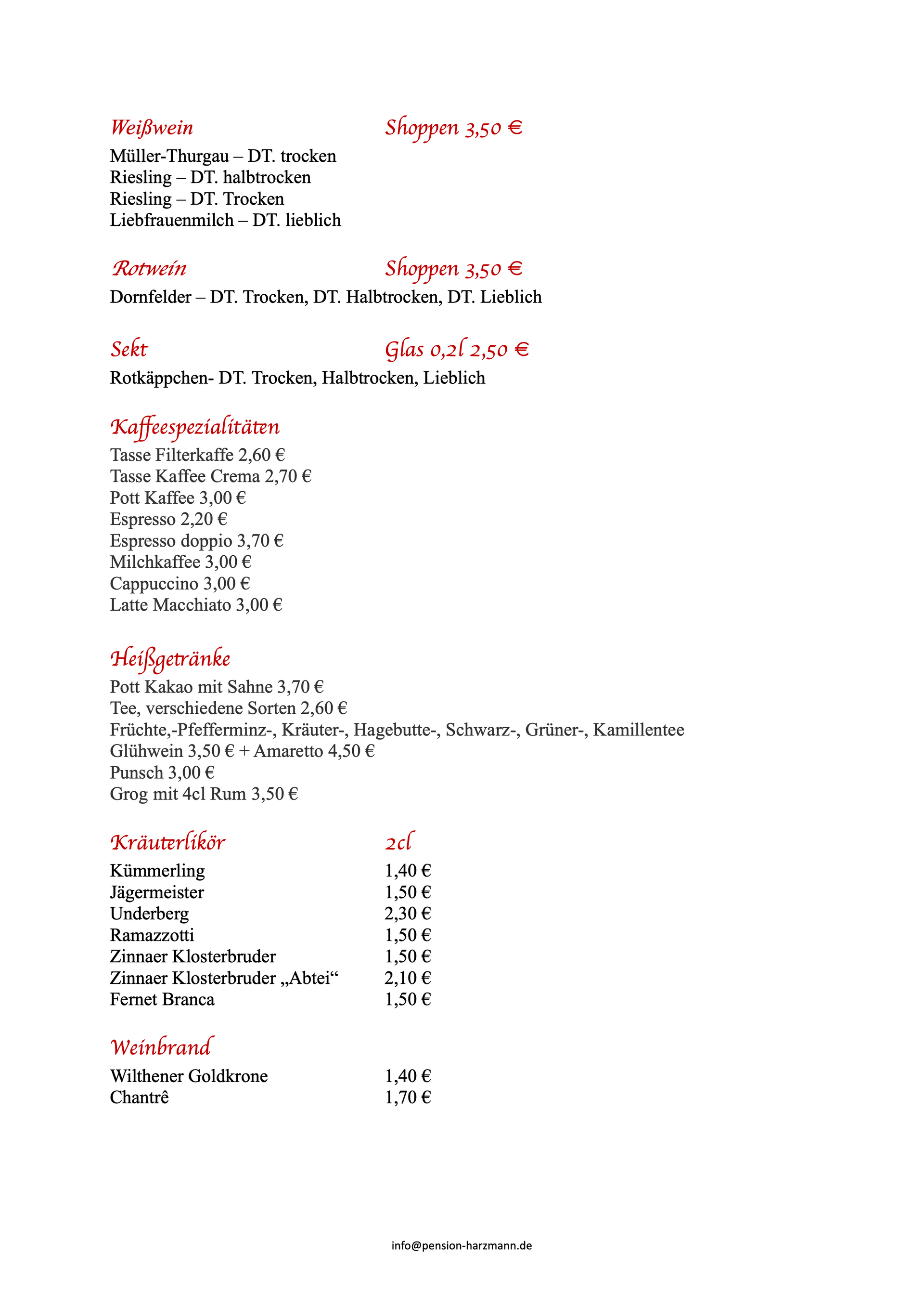 Ein weißes Blatt Papier mit roten Buchstaben und Zahlen darauf.