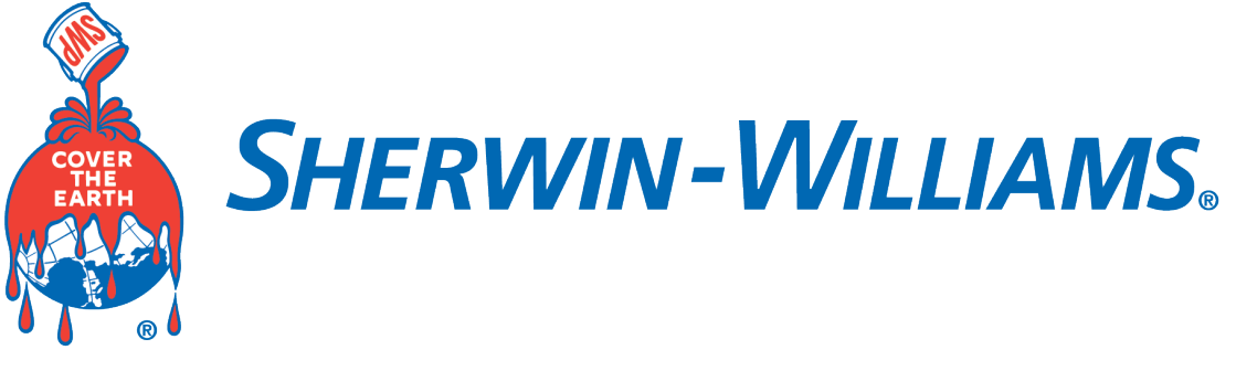 The logo for sherwin williams paint company