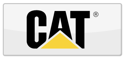 A cat logo on a white background