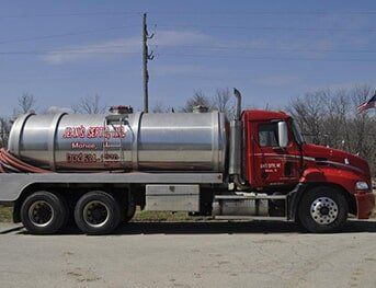 Jeanssepticredtruck - Septic Systems in Monee, IL