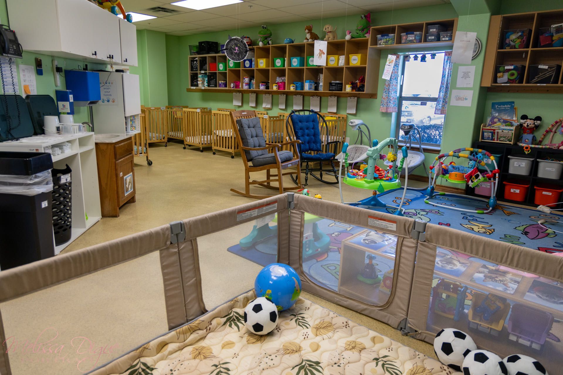 color full hand of girl 