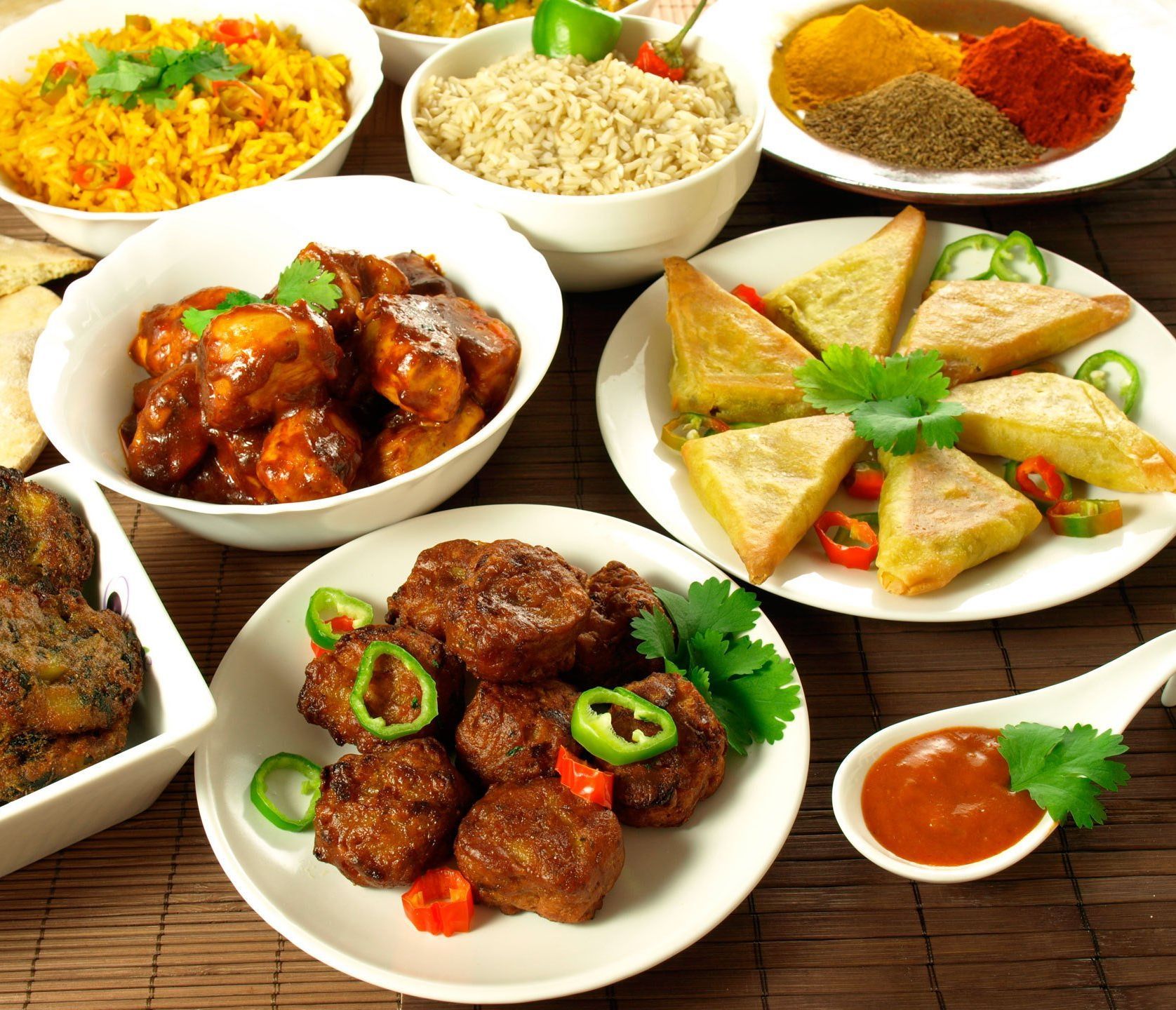 Selection of Indian Food Catering Dishes in Buffalo, NY