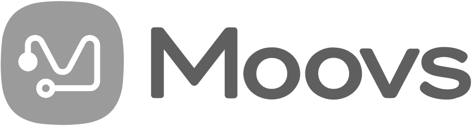 Moovs Logo in footer grayed out