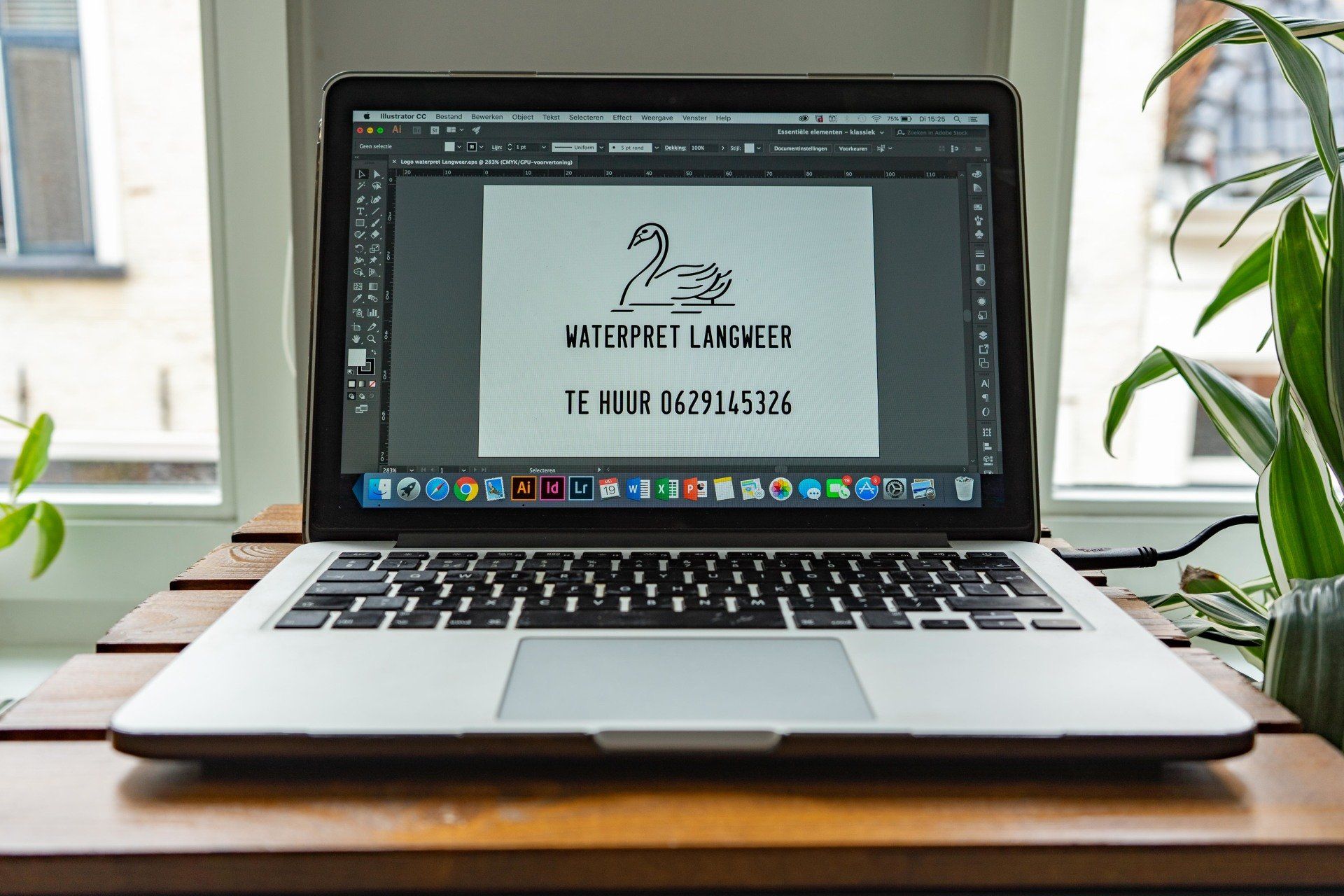 Logo ontwerp voor Waterpret Langweer