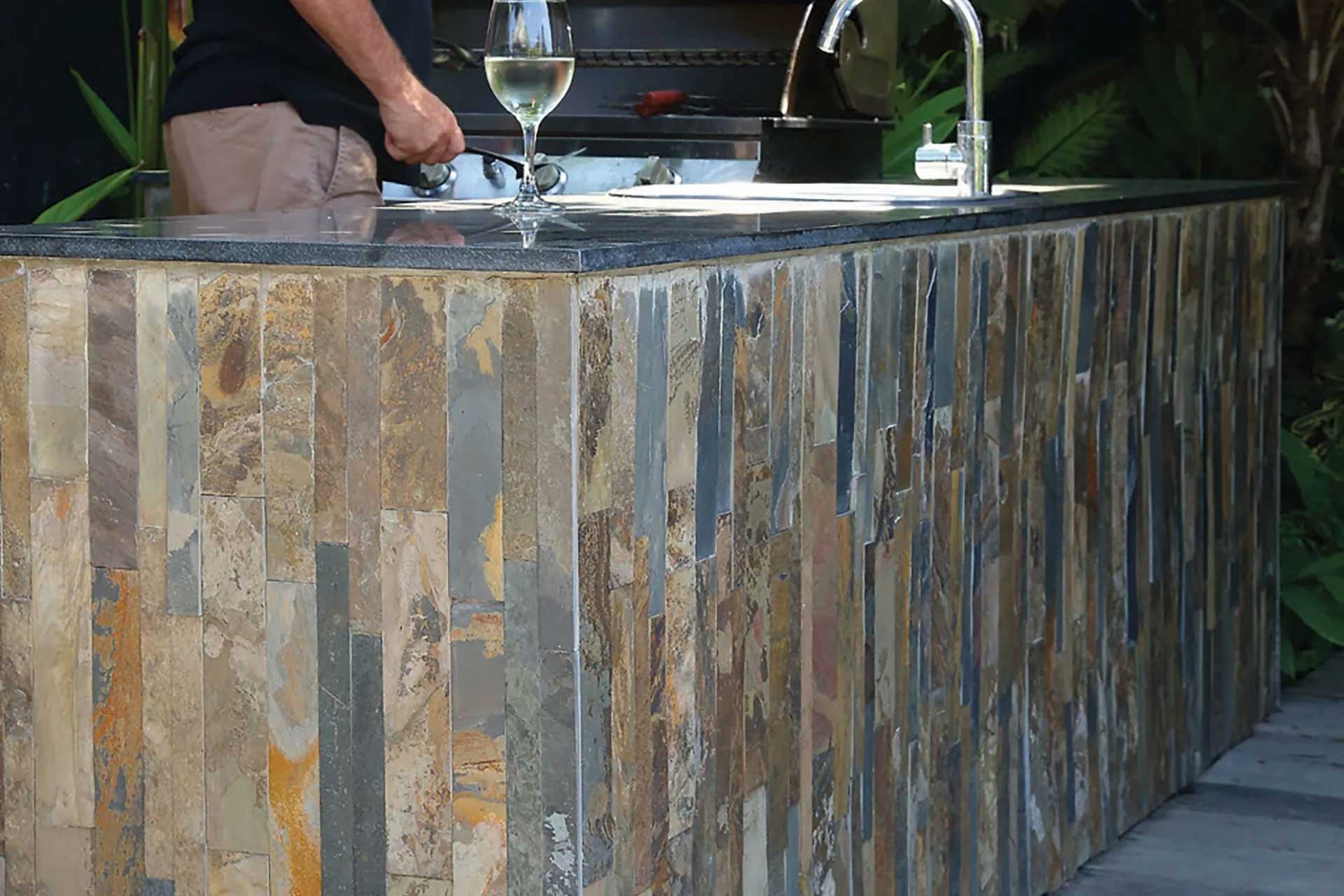 Outdoor Kitchen — Kauai, HI — Pacific Tile Imports