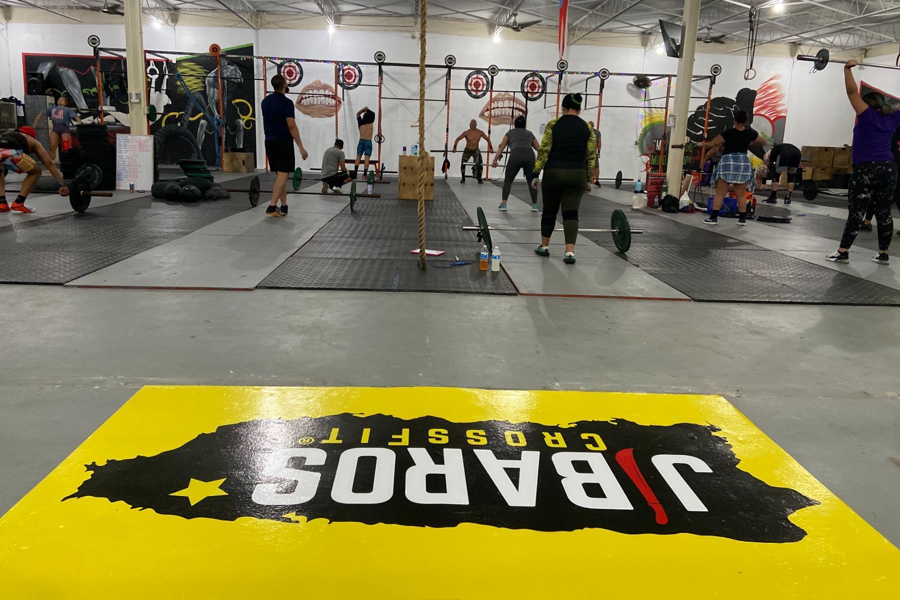 Use our equipment and the gym space freely to workout however you'd like