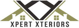 A logo for a company called xpert xteriors