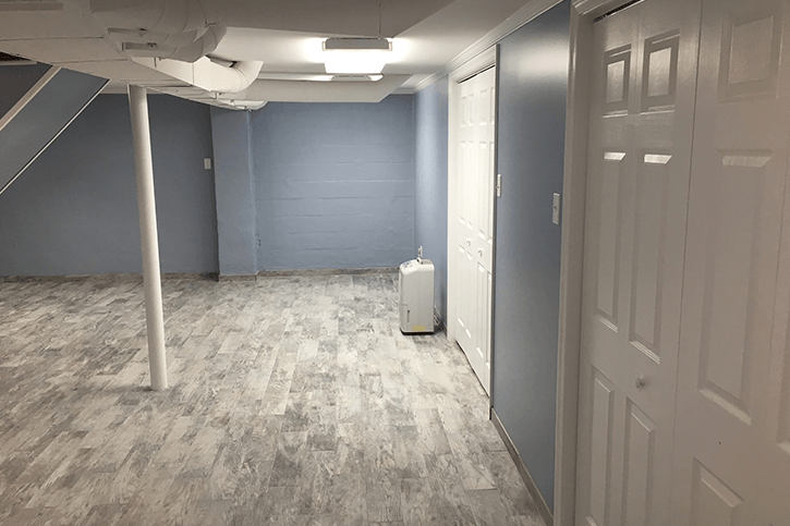 Basement Tile Remodel — Painting & Remodeling Contractors in Hagerstown, MD