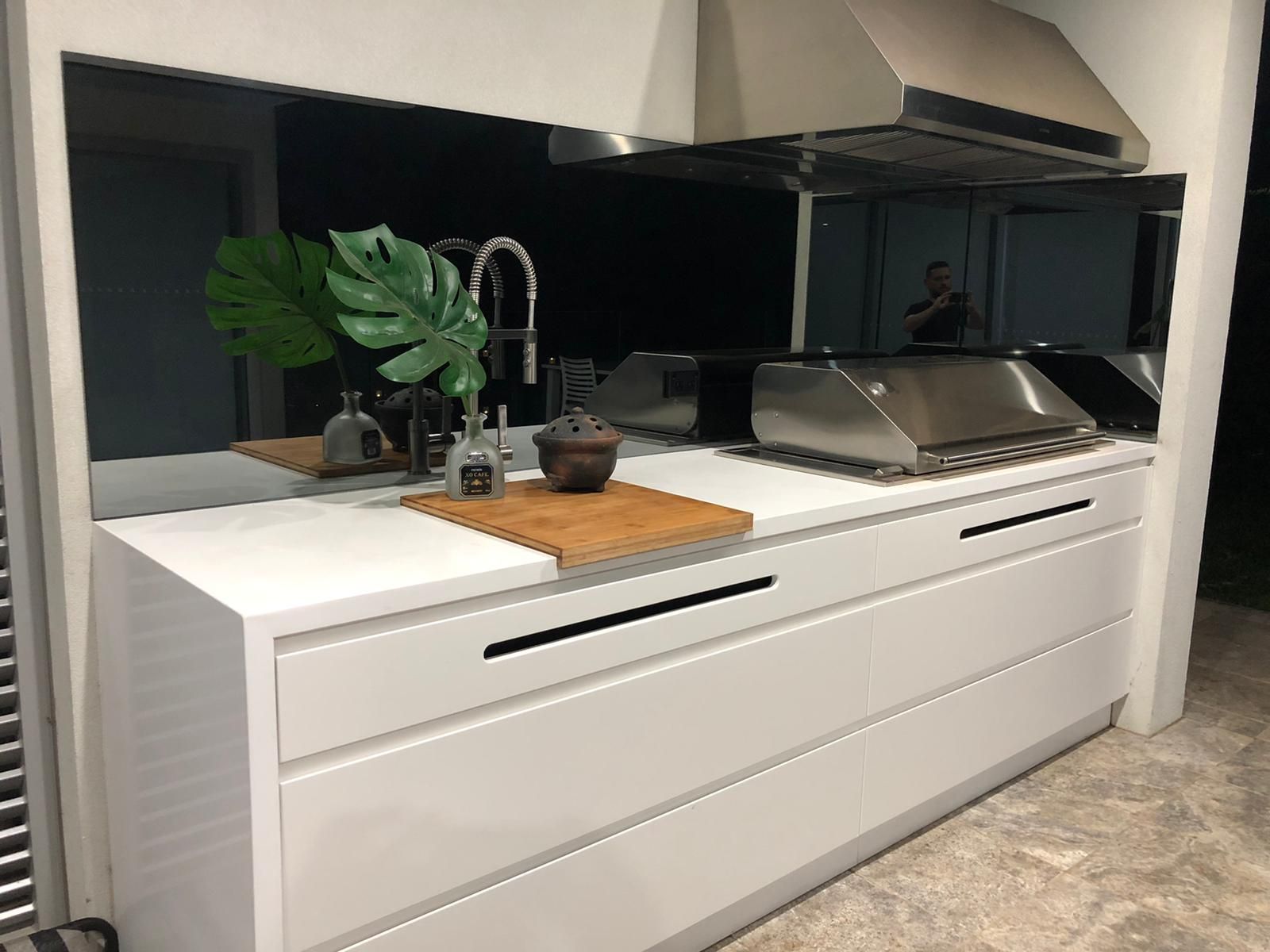 A Kitchen With Hardwood Floors, Stainless Steel Appliances — United Kitchens and Joinery in Wollongong, NSW