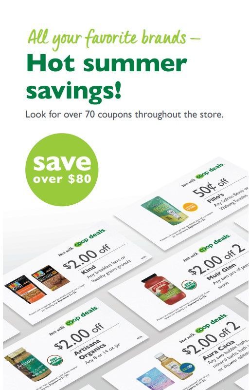 Coupons Available at Ever'man Cooperative Grocery & Cafe