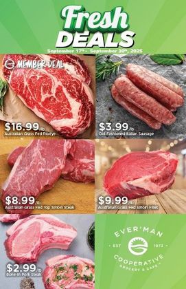 Fresh Deals Flyer Featuring Meat Products