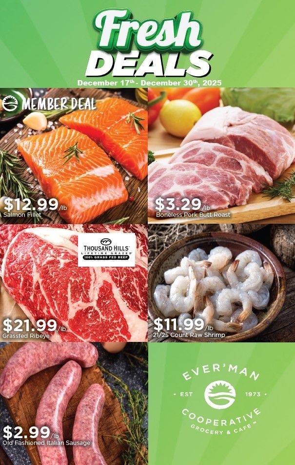 Fresh Deals at Ever'man Cooperative Grocery & Cafe in Pensacola, FL