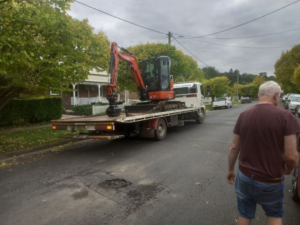 Machinery Transport — Mittagong NSW — Alliance Towing Mittagong