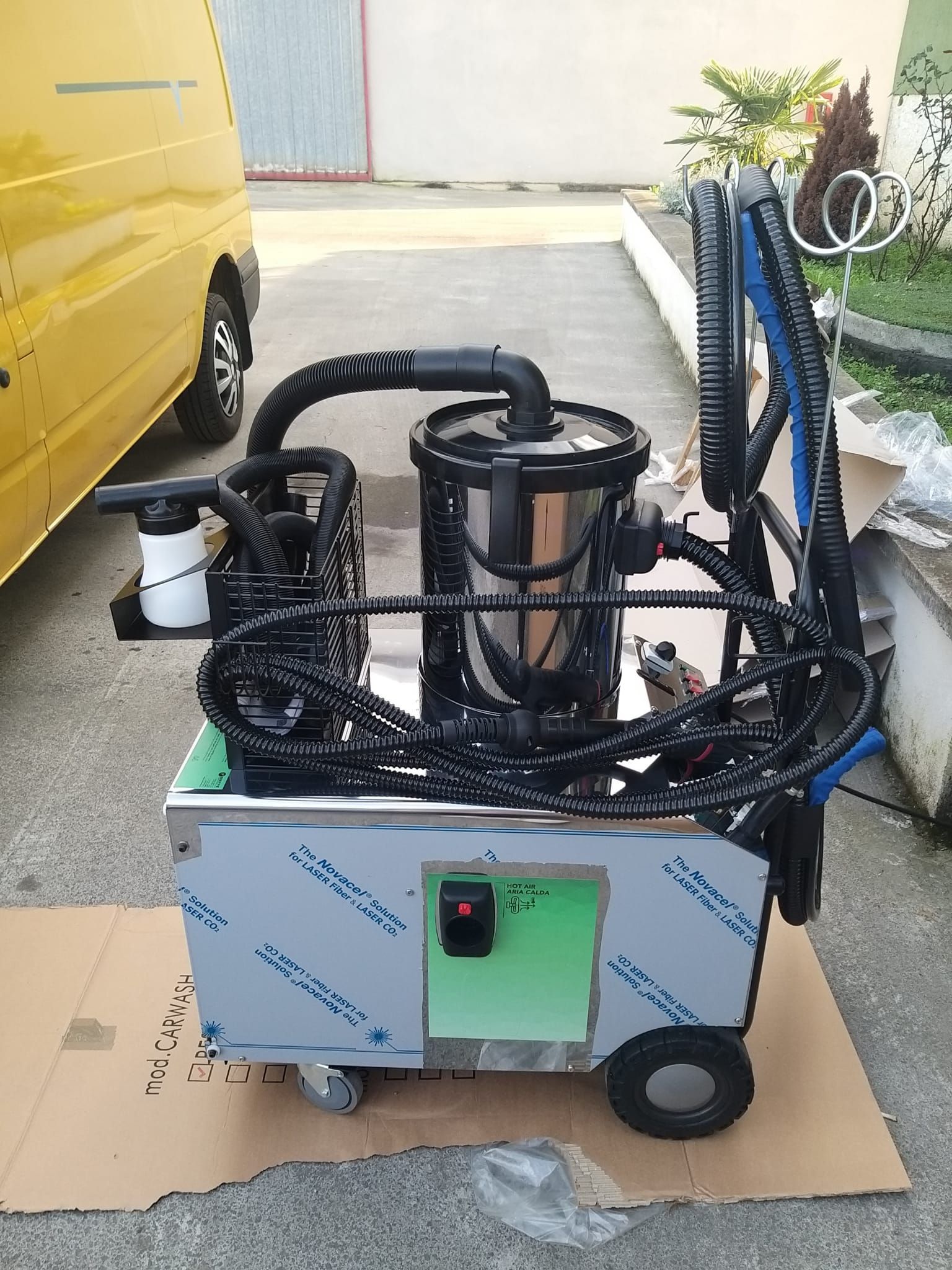 igienizzazione a vapore