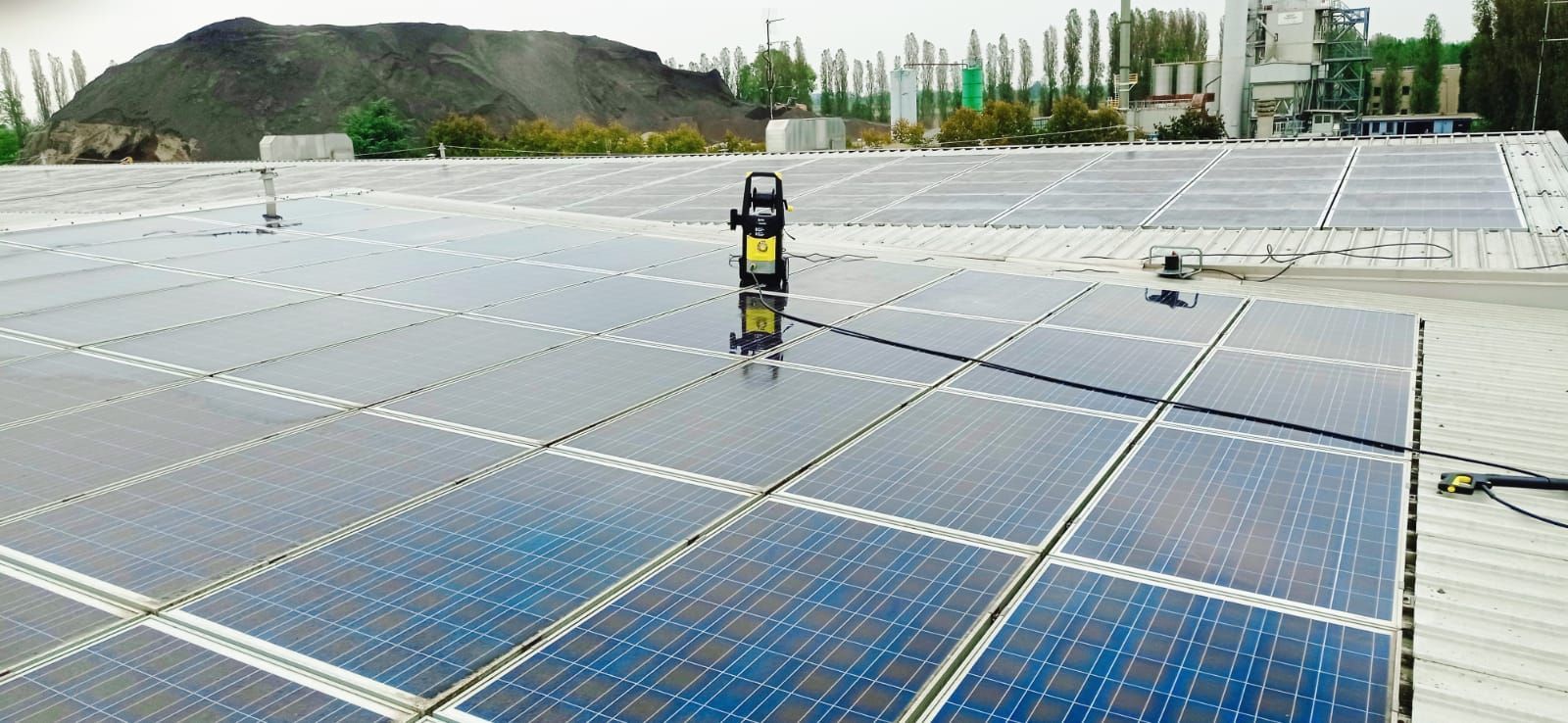 lavaggio pannelli fotovoltaici