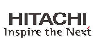 Hitachi logo: 