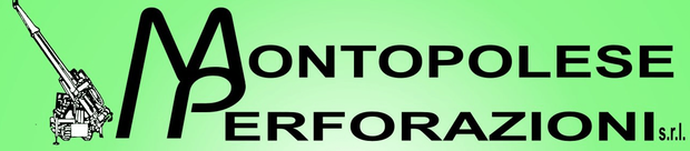 Uno sfondo verde con la scritta montopolose perforazioni