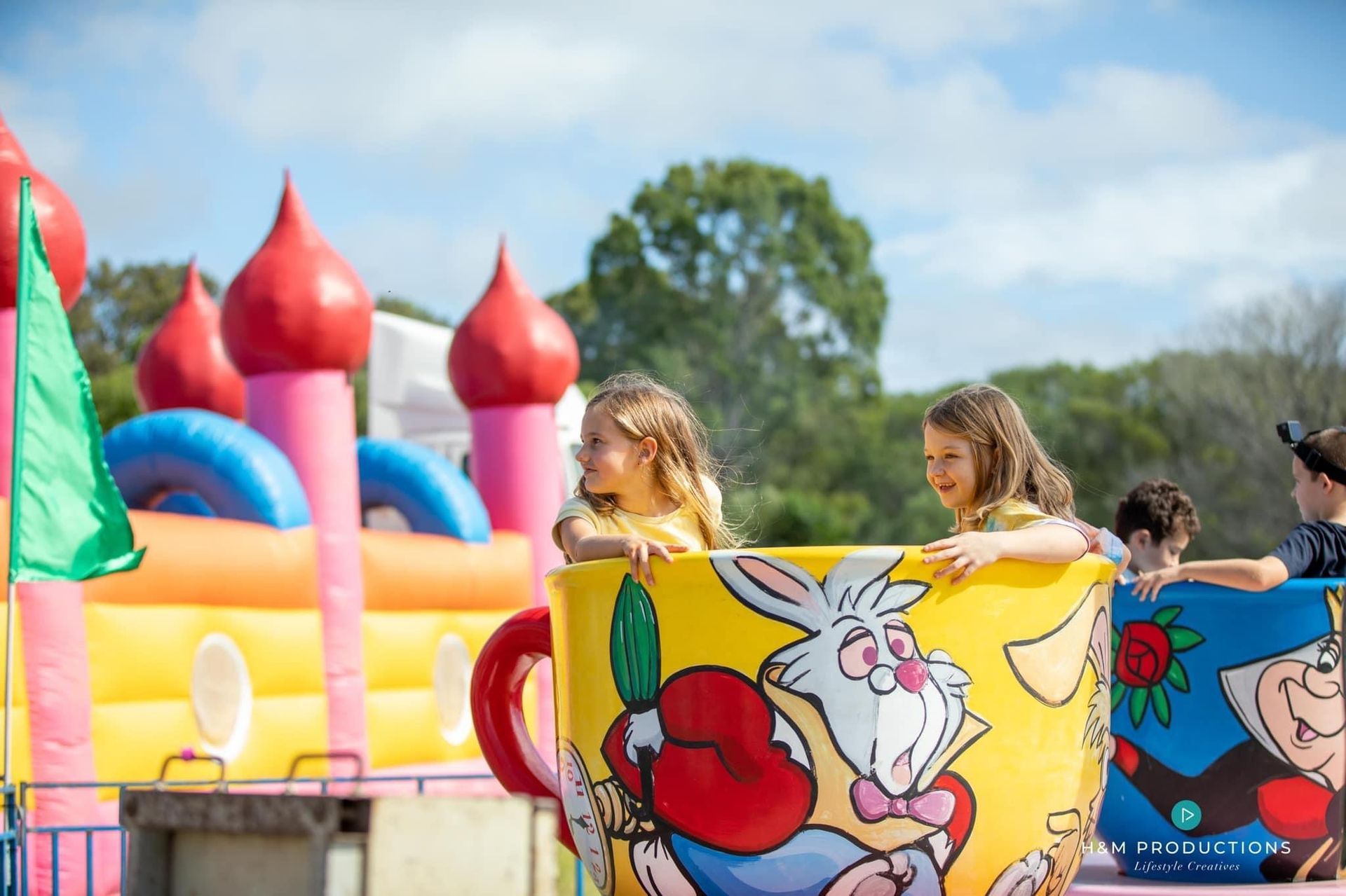 A Ferris Wheel is Lit Up at Night — Fun Time Amusements in Gracemere, QLD