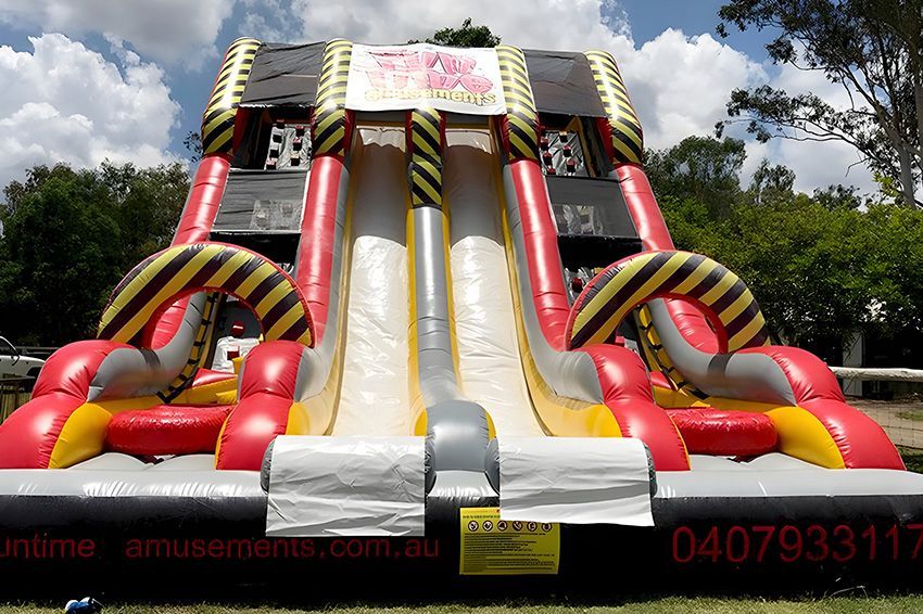 A Large Inflatable Slide — Fun Time Amusements in Gracemere, QLD