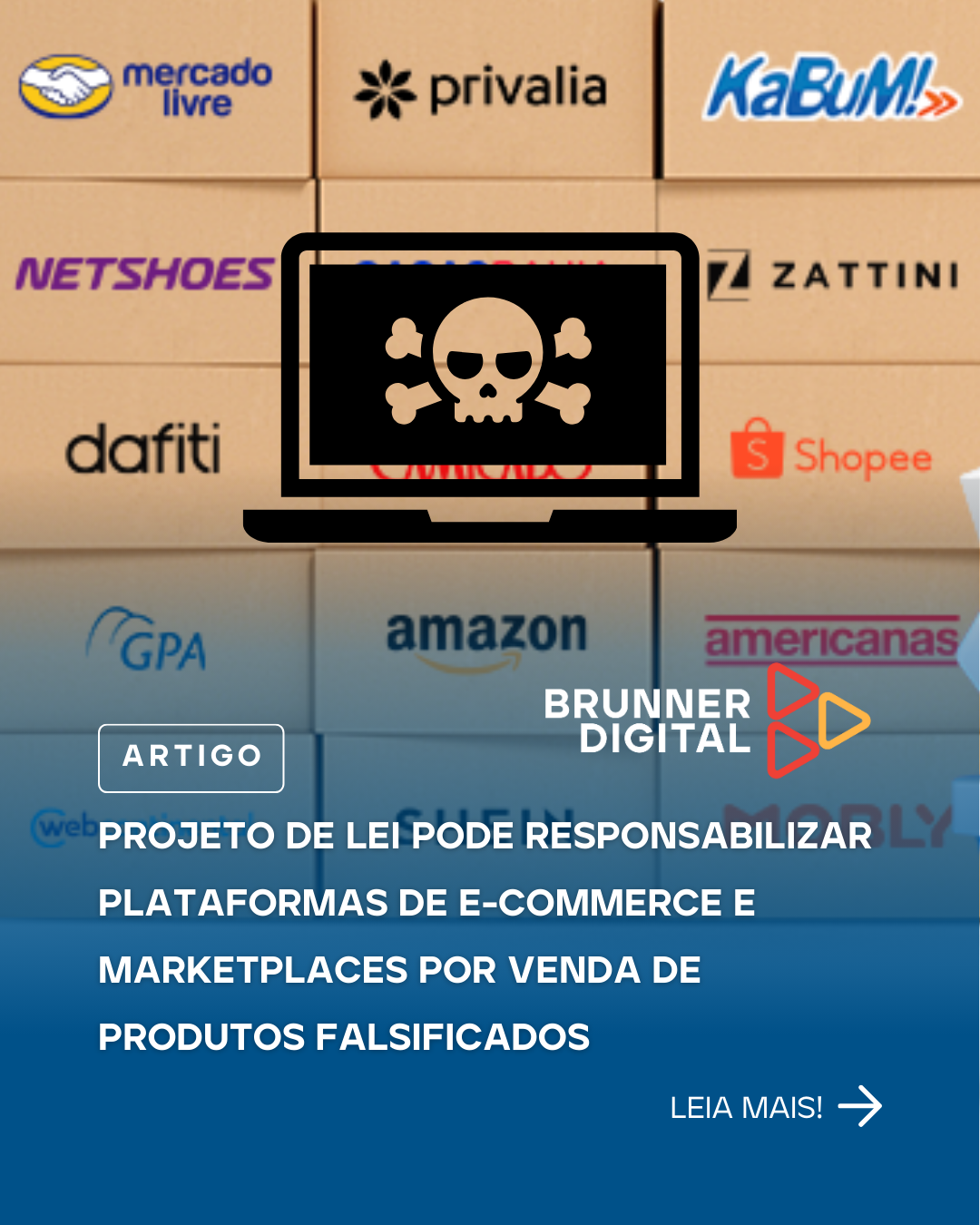 Projeto de lei pode responsabilizar plataformas de e-commerce e marketplaces