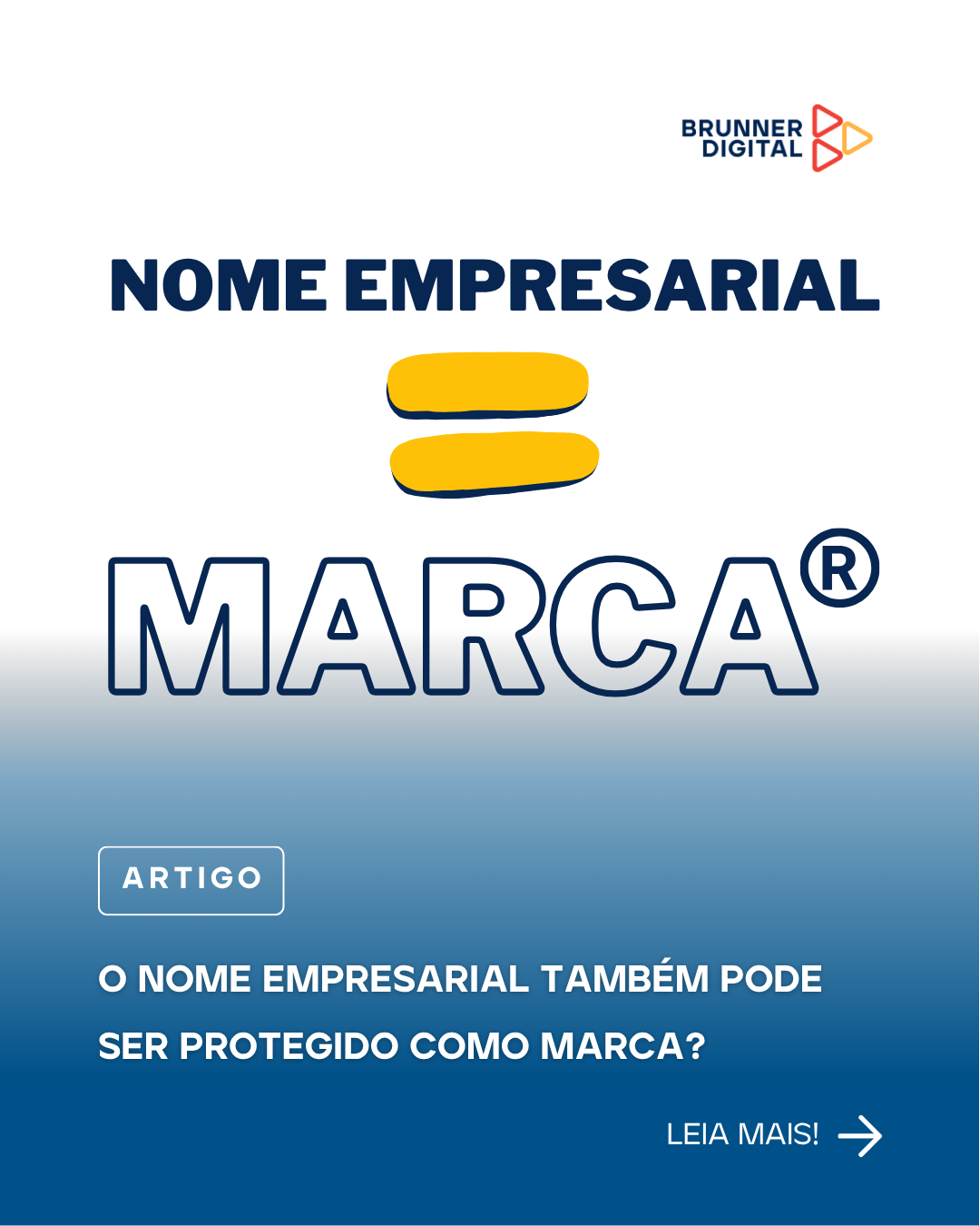 O nome empresarial também pode ser protegido como marca?