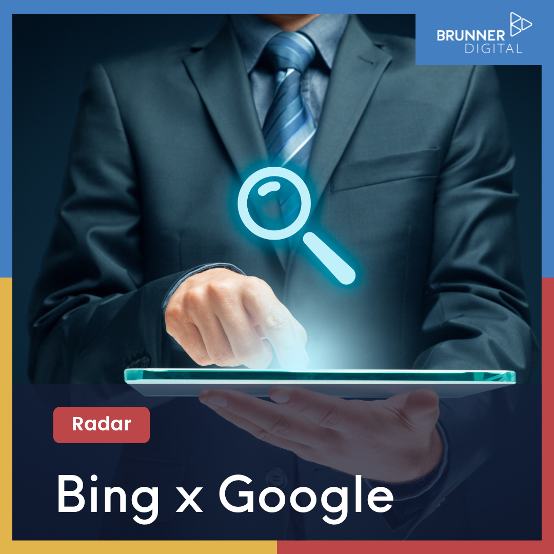 Bing x Google