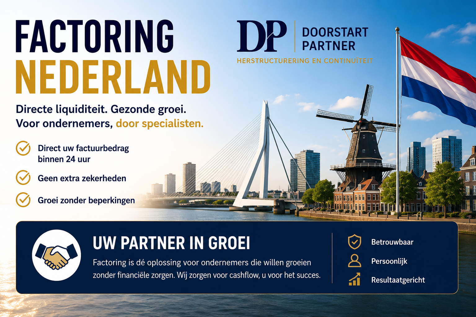 Doorstartpartner Factoring Nederland