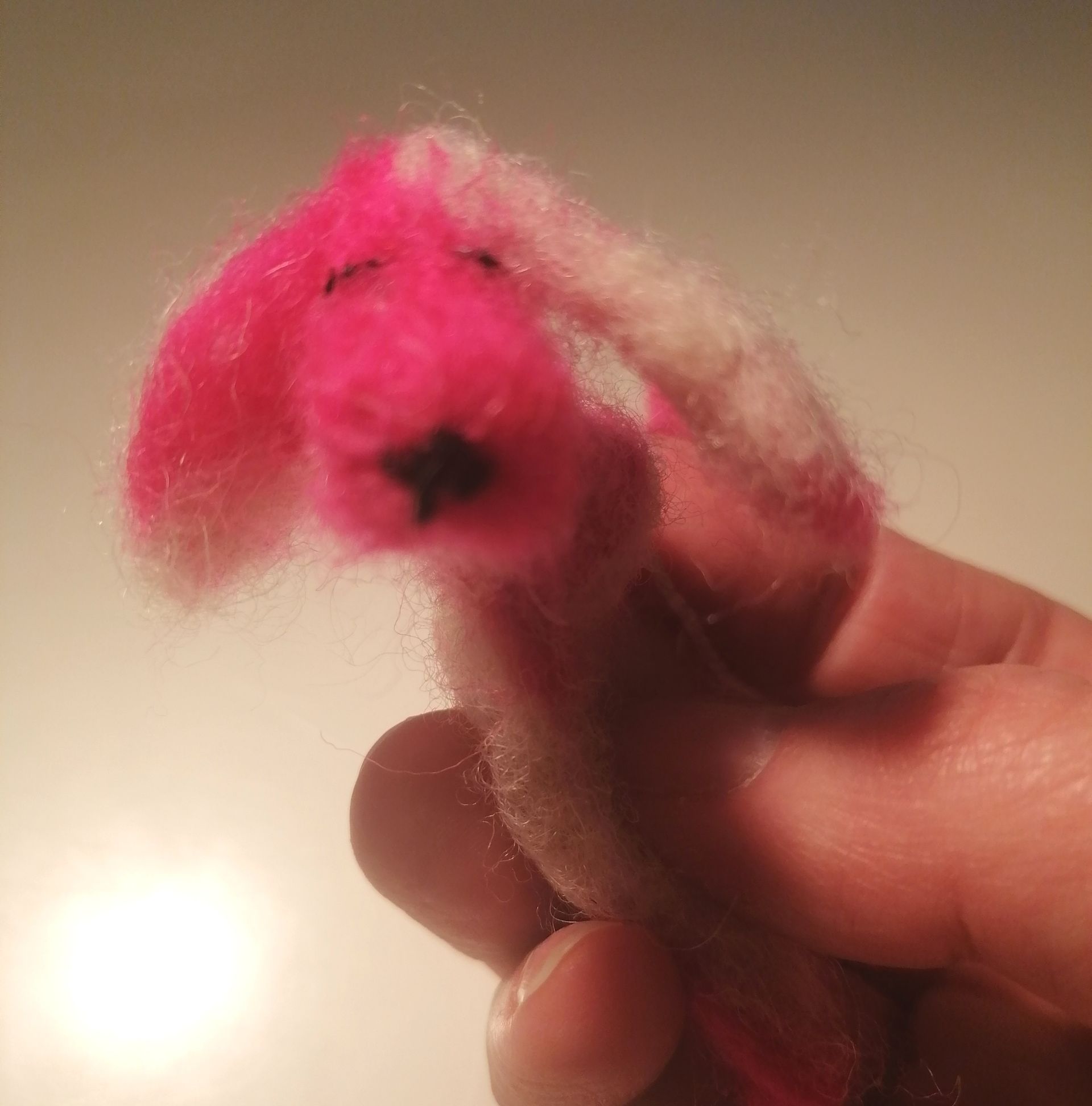 wol, hondenornament, doglover, hond, roze, ornament, hanger, dogmom, dog, feest, verjaardag, cadeau,