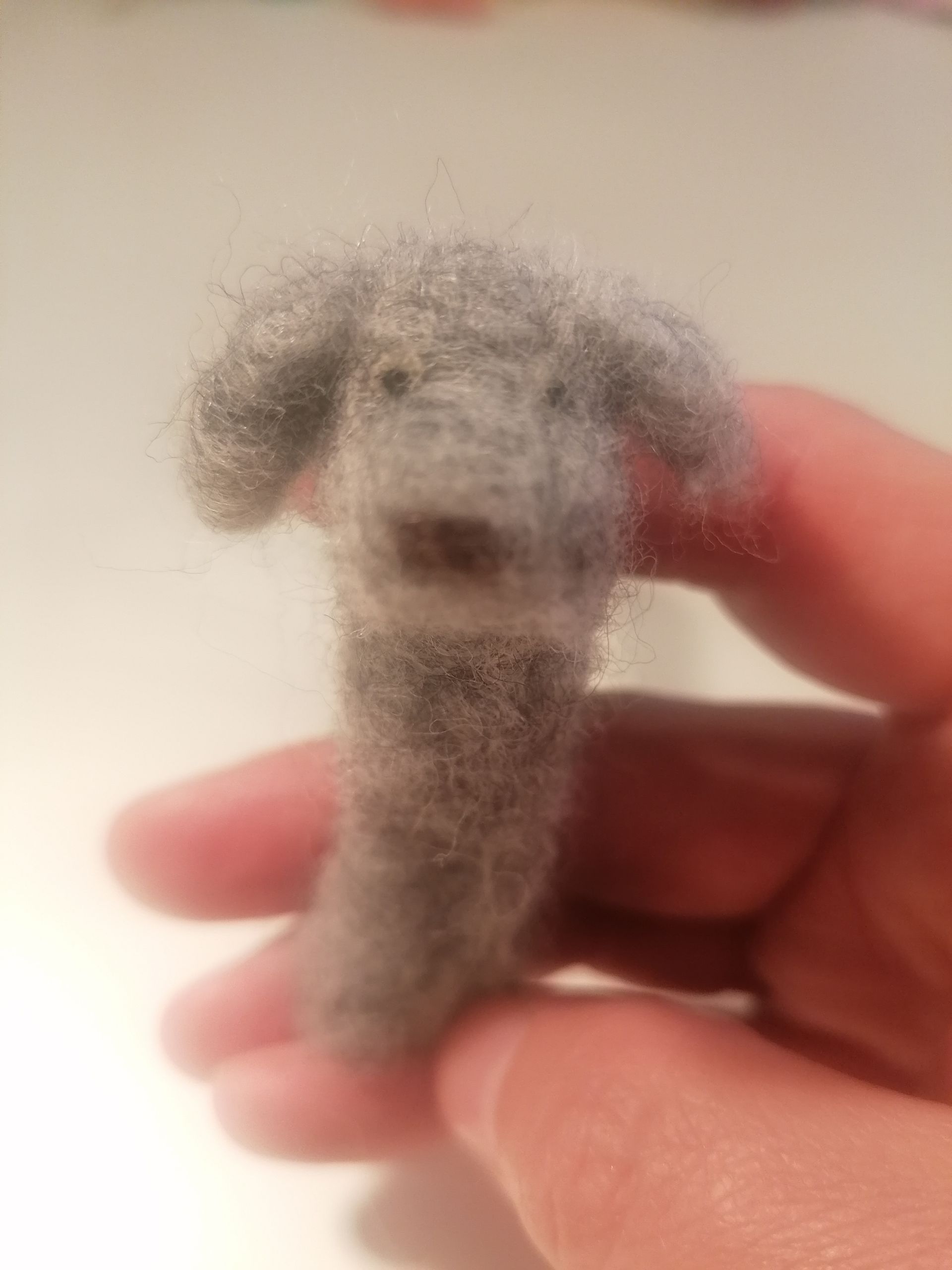 wol, hondenornament, doglover, hond, grijs, ornament, hanger, dogmom, dog, feest, verjaardag, cadeau,