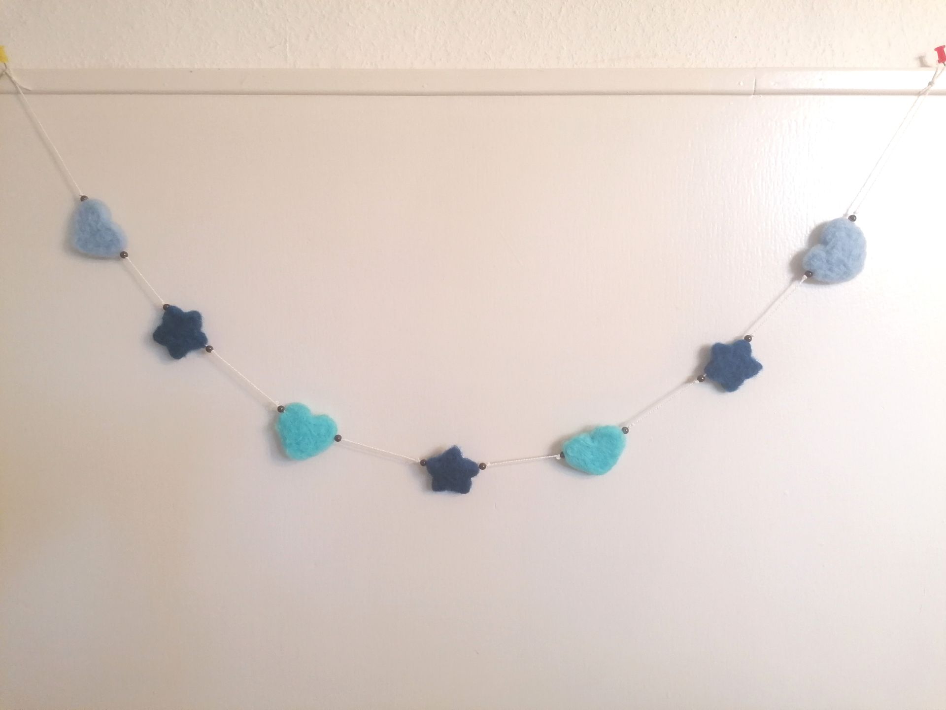 wol, ornament, regenboog, versiering, ornament, hanger, decoratie, zielenzus,