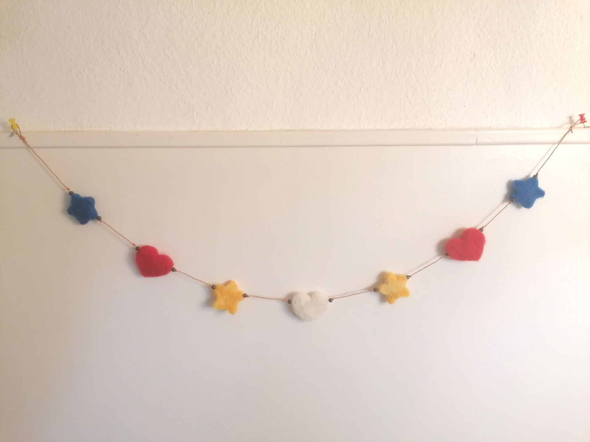 wol, ornament, regenboog, versiering, ornament, hanger, decoratie, zielenzus,