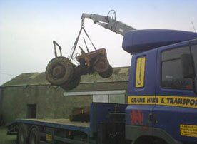 heavy machinery transportation
