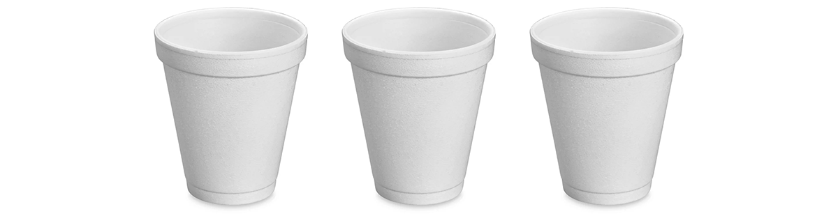 Disposable cups closeout