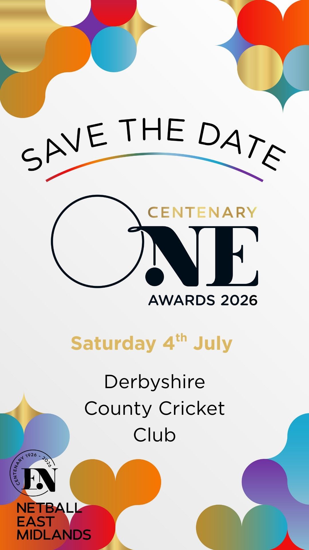 A gold circle with the words one awards 2024 on it