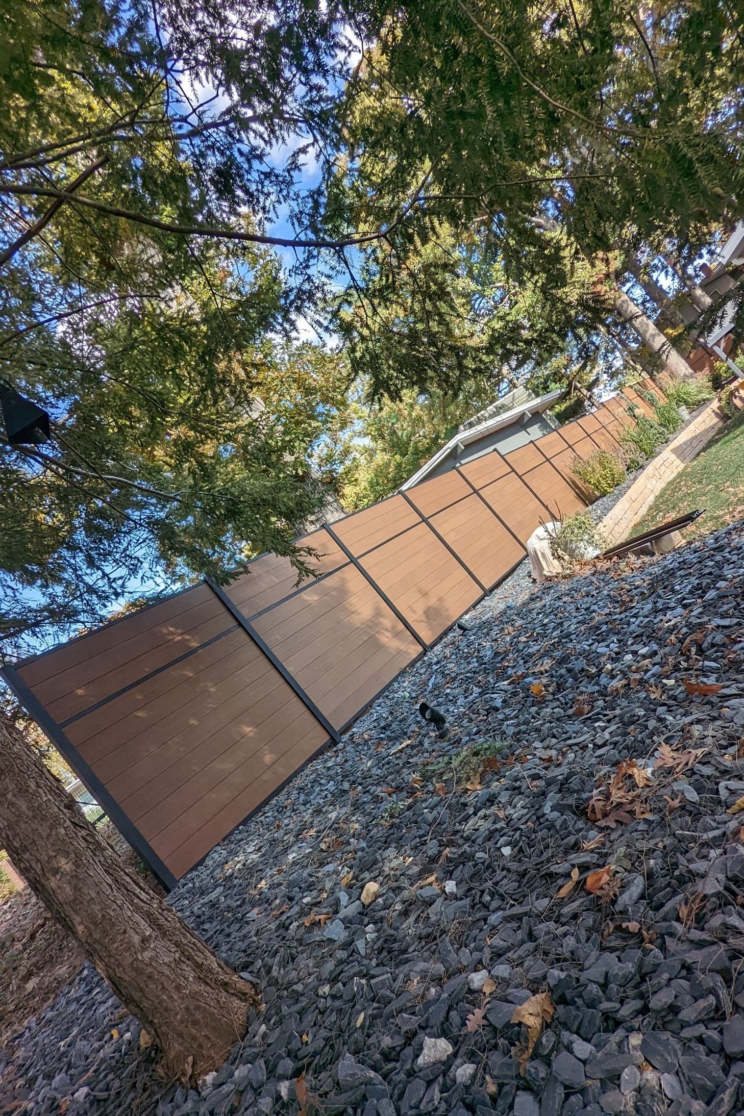 Composite Fence- Vinyl Fence- Cedar Rapids Iowa- Corridor Residential Fencing