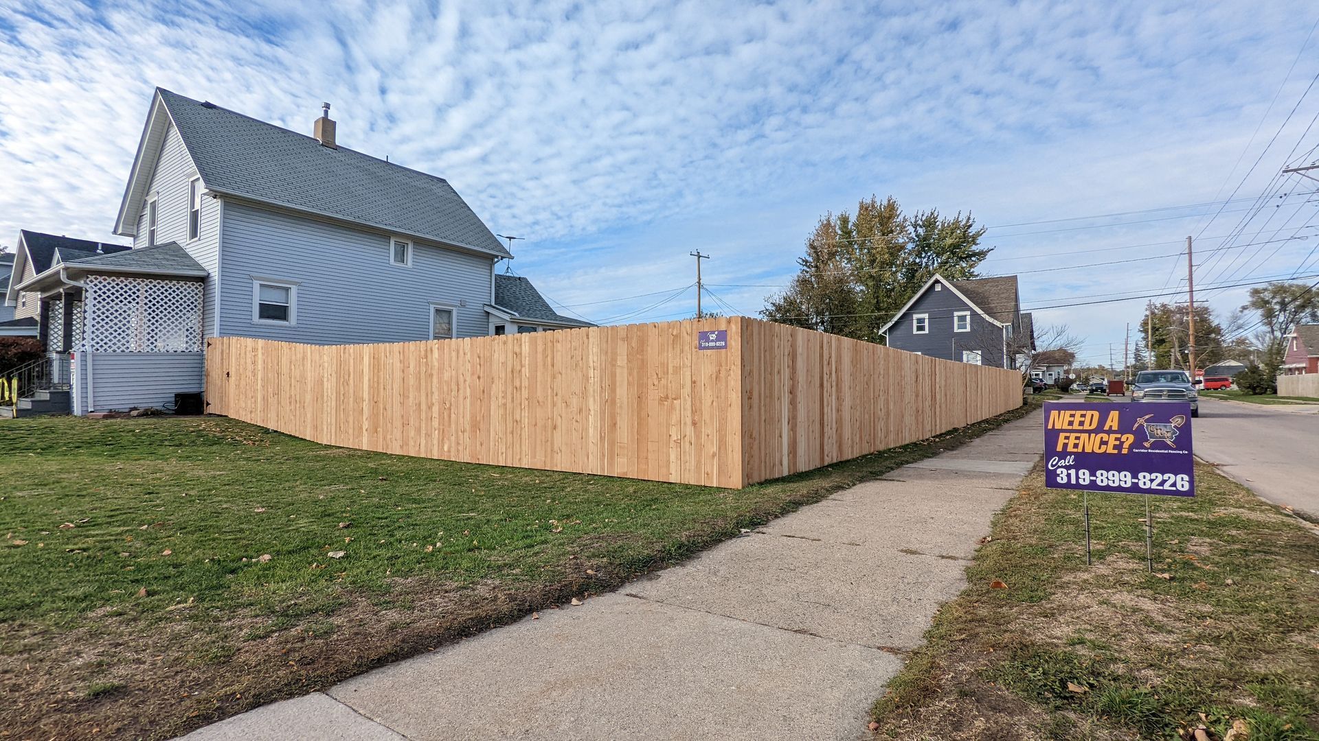 | Cedar Wood Fencing | Rapids, Iowa | At Corridor, Residential Fencing Co.